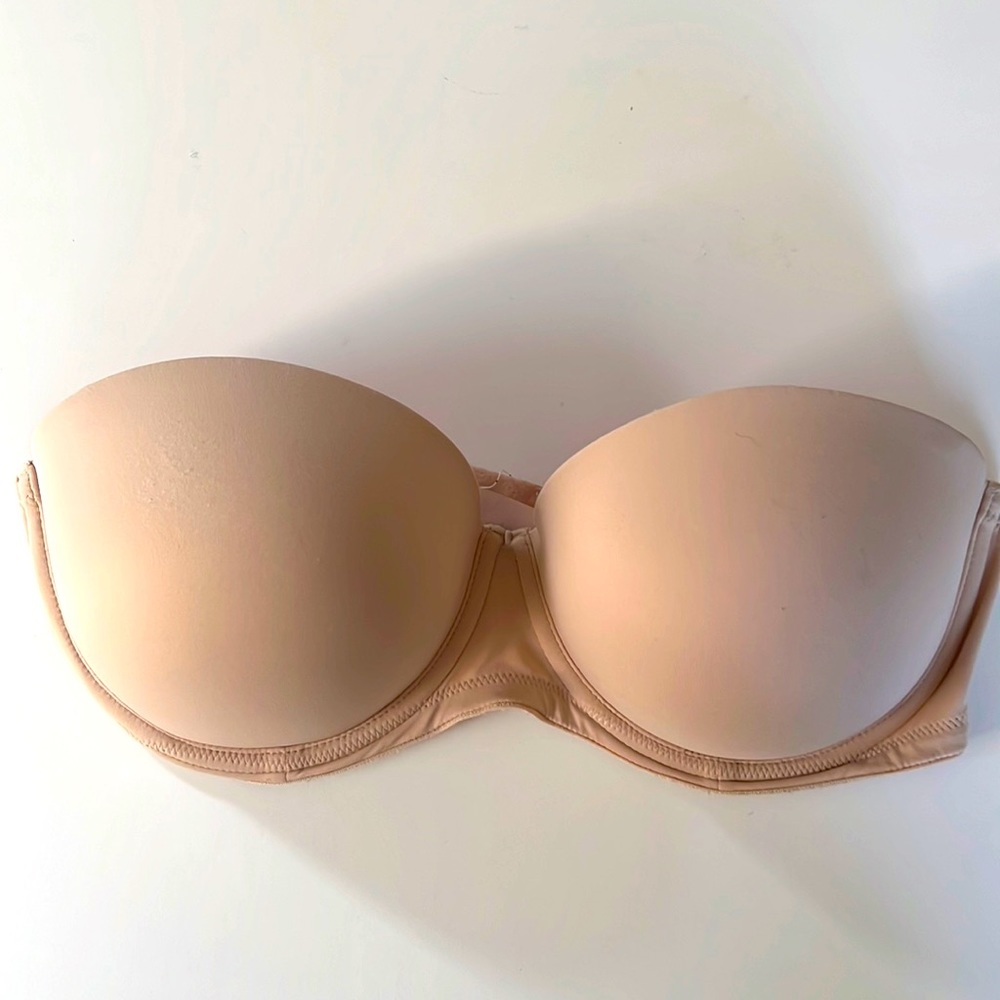 PINK everywhere push-up bra, strapless 34D